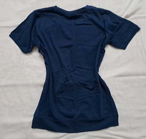 Navy Blue Graphic T-Shirt