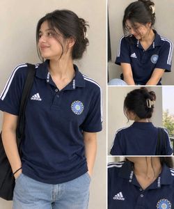 Adidas Navy Blue Polo T-Shirt [Men/women]