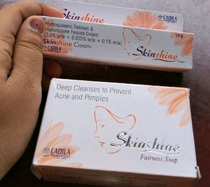 Skin shine Cream + Soap