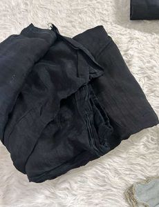Elegant Black Kurta Set with Dupatta