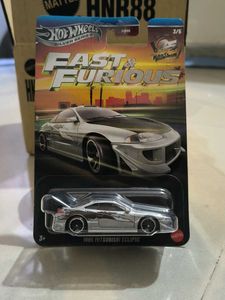 HOTWHEELS FAST AND FURIOUS SILVER SERIES SET