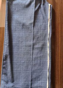 MARKS &amp; SPENCER COTTON TWEED PAPER BAG PANTS