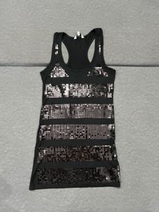 Sparkly Sequin Racerback Tank Top