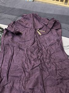 Embroidered Purple Kurta