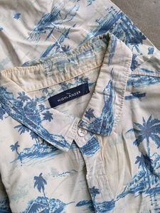 Men's Hawaiian Print Short Sleeve Shirt