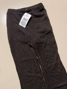Sparkly Sheer Flared Pants