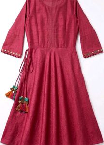 Elegant Red Kurta Set