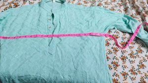 Beautiful Mint Green Sequined Kurta