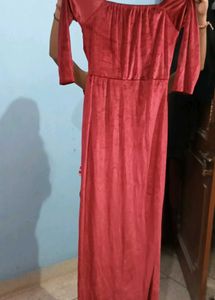 Elegant Velvet one piece Dress