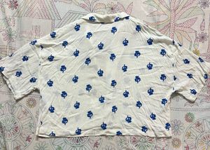 H&amp;M short sleeved pattern Resort Shirt