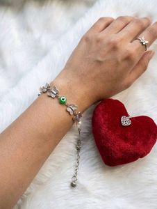 3 pis Butterfly &amp; Evil Eye breslet COMBO Offer