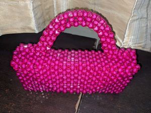 Beaded clutch