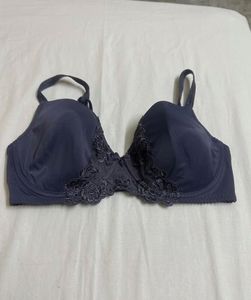 Women's Blue Lace Bra