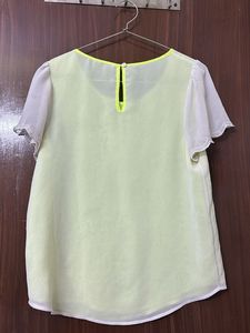 Sheer Embroidered Floral Top