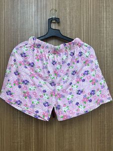 Cute Floral Pajama Shorts