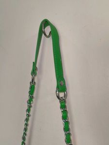 Green Quilted Chain Bag