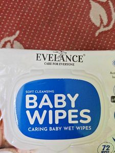 Evelance babys wipes