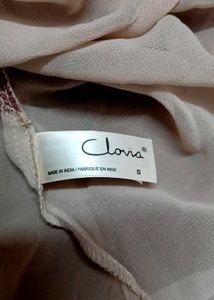 Clovia Sheer Floral Night Dress