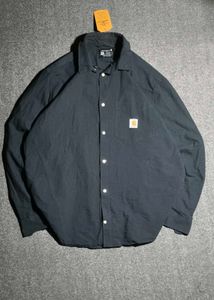 Carhartt Men's Black Button-Up Shirt