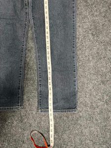 Classic Grey Denim Capris Pants