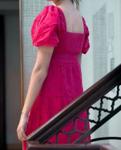 Chic Broderie Anglaise Dress