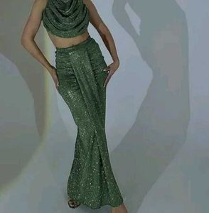 Backless top and skirt For Women