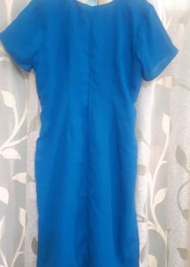 Blue Tunic, Kurtha Dress With Lining