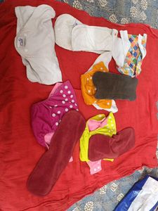 Cloth Diapers & Inserts Set