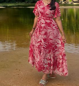 Red Maxi Dress