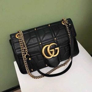 Gucci Marmont Quilted Shoulder Bag