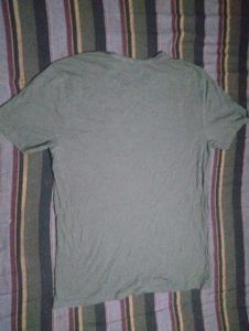 women's Green T-Shirt with Pocket