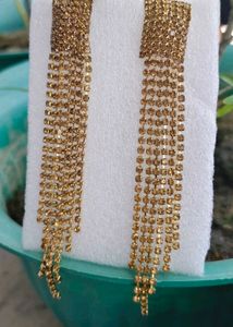 Designer Jhumka &amp; Tassel Earrings Set