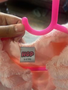 Baby Girl's Pink Faux Fur Vest