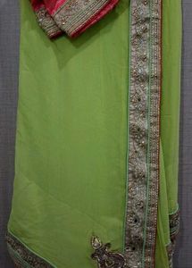 Designer Saree with Embellished Border
