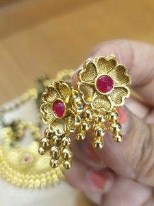 Brand New Unused Traditional Gold Mangalsutra Set