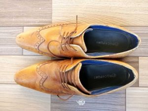Classic Brown100% genuine Leather Brogues