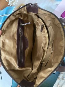 Stylish Brown Tote Handbag