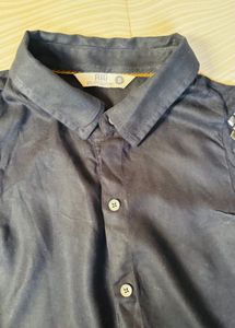 Stylish Black Embellished Shirt