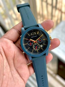 Armani Exchange Black Chronograph Watch