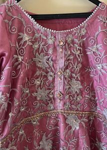 Elegant Embroidered Kurta Set