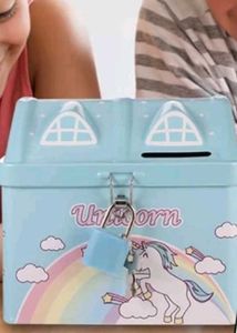 Unicorn House Piggy Bank