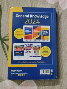 General Knowledge 2024 Book