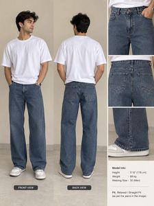 Wide Leg Denim Jeans