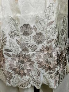 new Cream Embroidered Shalwar Kameez Dupatta S