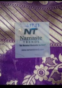 New purple Pattu Silk Heavy Saree