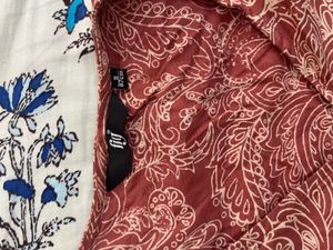 Stylish Printed Wrap Top