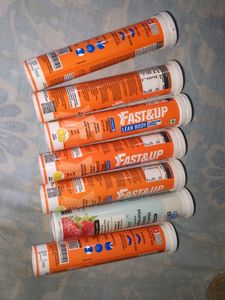 EMPTY Fast&amp;Up Lean Body Supplements 7bottols