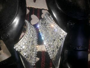 Silver Shimmering sandals