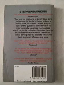 A Brief History of Time by Stephen Hawking