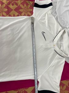 Nike White Polo T-Shirt